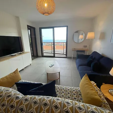 4terimp-a02 T3 Neuf Avec Terrasse Climatisation Parking Apartment Collioure